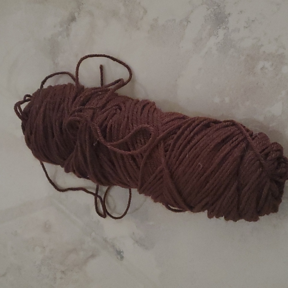 Bundle of Brown Yarn nwot
